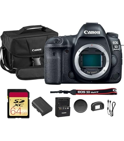 Amazon.com : Canon EOS 5D Mark IV DSLR Camera with 85mm f/1.8 USM