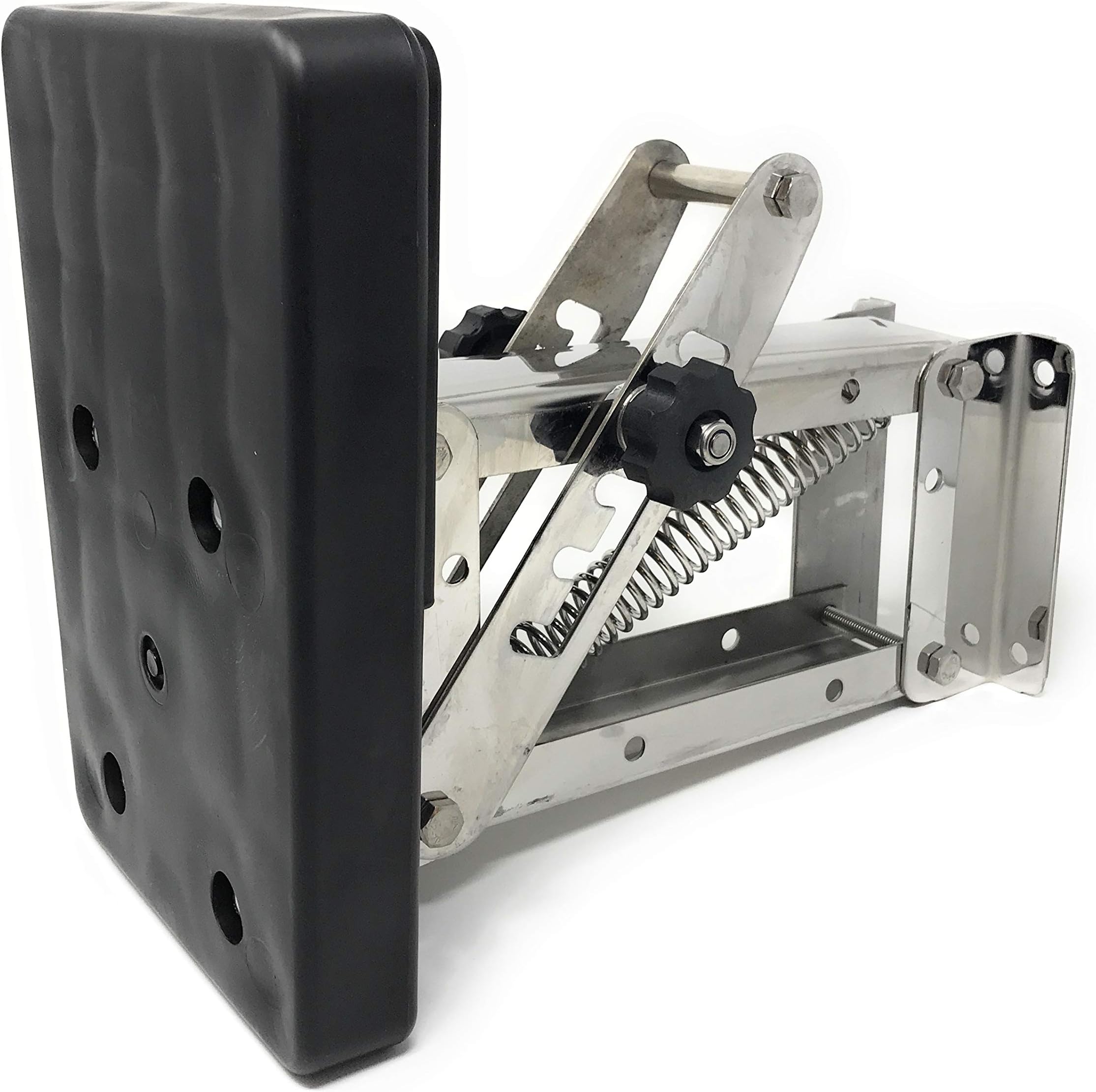 Five Oceans Adjustable Outboard Motor Bracket, Black 20 Hp FO-4204-FM