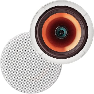 Herdio 150W 6.5in Ceiling Bluetooth Speakers Pair with Amplifier Box