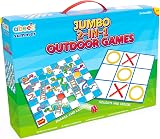 abeec Jumbo 2 in 1 Outdoor Games Snakes and Ladders Noughts & Crosses view 7