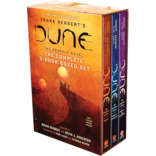 Amazon.com: Frank Herbert's Dune Saga 3-Book Boxed Set: Dune, Dune
