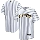 Milwaukee Brewers MLB Kids Youth 4-20 White Home Team Jersey