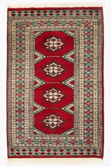 Morgenland Afghan Pakistan Buchara Teppich 119 X 79 Cm Rot