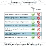 Inhouse Stick+Store Bathroom Squeegee British Made Streak-Free Flexible Blade view 7