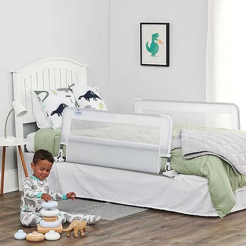 Regalo HideAway Double Sided Bed Rail Guard, with Reinforced