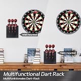 CyeeLife Wall Mounted Darts Holder Stand 6 Dart Display Case view 3