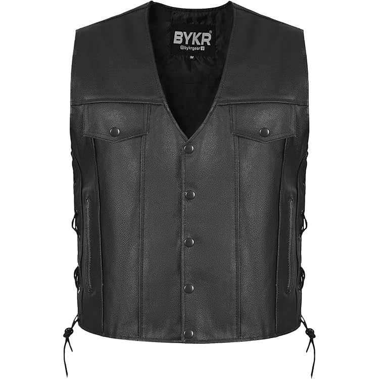 Amazon.com: EXCELSIOR INT Men's Club Style Leather Vest
