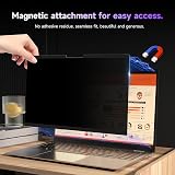 IPROKKO 13.3in Magnetic Privacy Screen 16:10 for Laptops 30° Privacy view 4