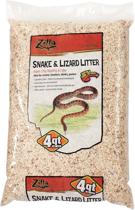 aspen snake bedding 24 quart