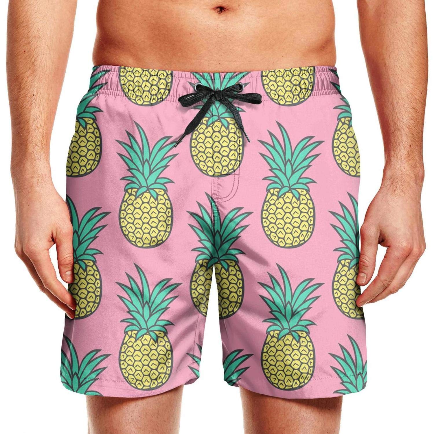 Pineapple Fruit Art Mens Swimming 