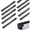 25 Pcs 80ft (3.2ft x 25) length for 5 Inches Standard Gutter Filter Leaf Debris Guard brush guard- Simple Gutter Guard | No Tools DIY |