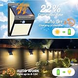 litogo 140LED Solar Security Lights Outdoor Motion Sensor 270 Wide Angle view 3