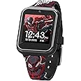Accutime Kids Marvel Spider-Man Miles Morales Black Educational Learning Touchscreen Smart Watch Toy for Boys, Girls, Toddlers - Selfie Cam, Learning Games, Alarm, Pedometer & More (Model: SPD4664AZ) Accutime Kids Marvel Spider-Man Miles Morales Black Educational Learning Touchscreen Smart Watch Toy for Boys, Girls, Toddler