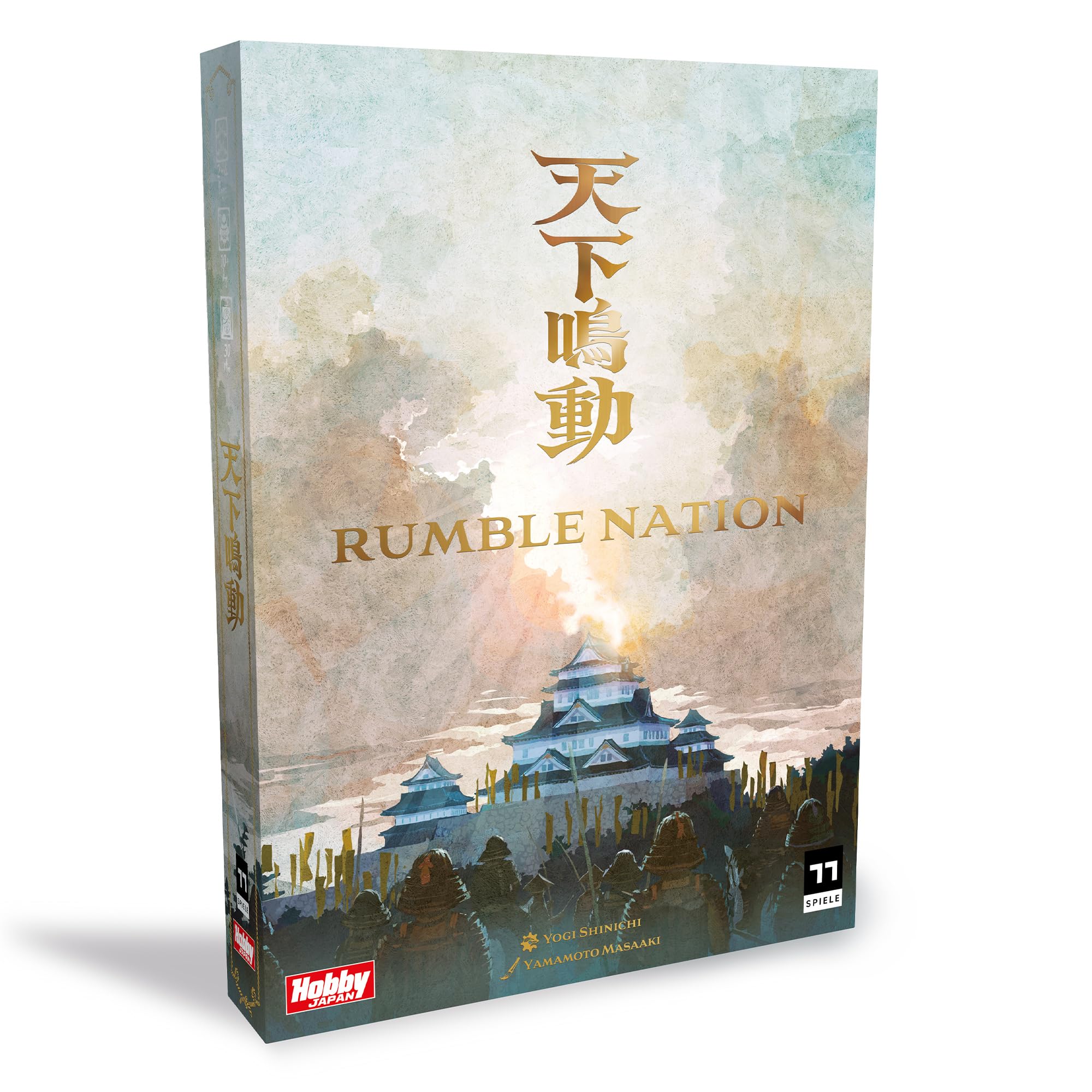 Photo 1 of ITEM IS MISSING PARTS, UNSURE WHAT PARTS ARE MISSING ----------------------------------------------------------------------------------------Rumble Nation Board Game - Dice Rolling and Tactical Warfare Strategy Game in The Sengoku Era, Fun for Families, K