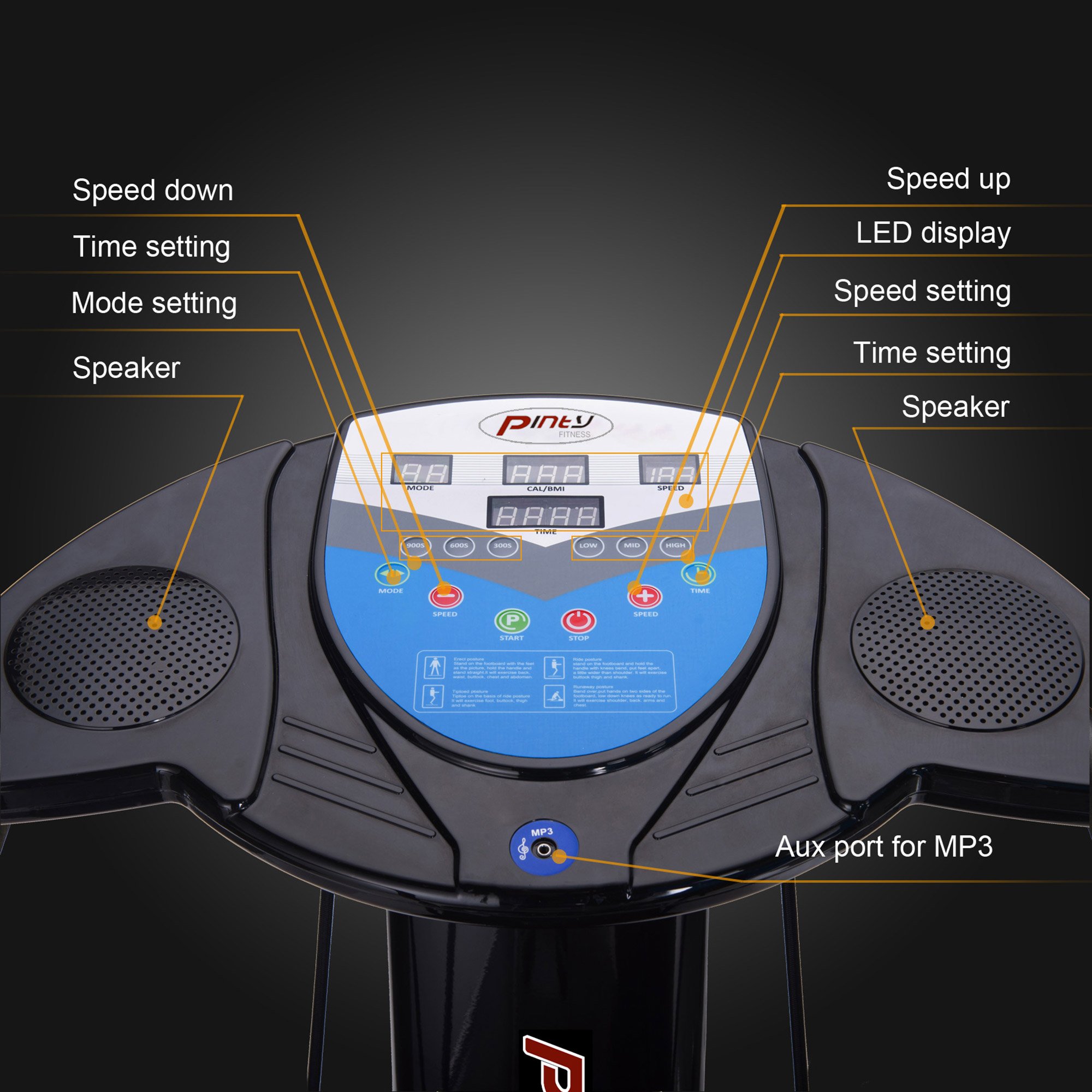 pinty 2000w whole body vibration platform fitness machine fit massager How to Use the Durex Intense Vibe Ring for Enhanced Pleasure: A Complete  Guide main image 0