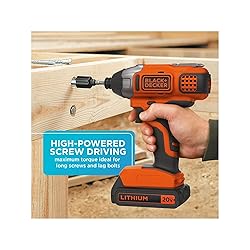 BLACK+DECKER 20V MAX* POWERCONNECT 1/4 in. Cordless