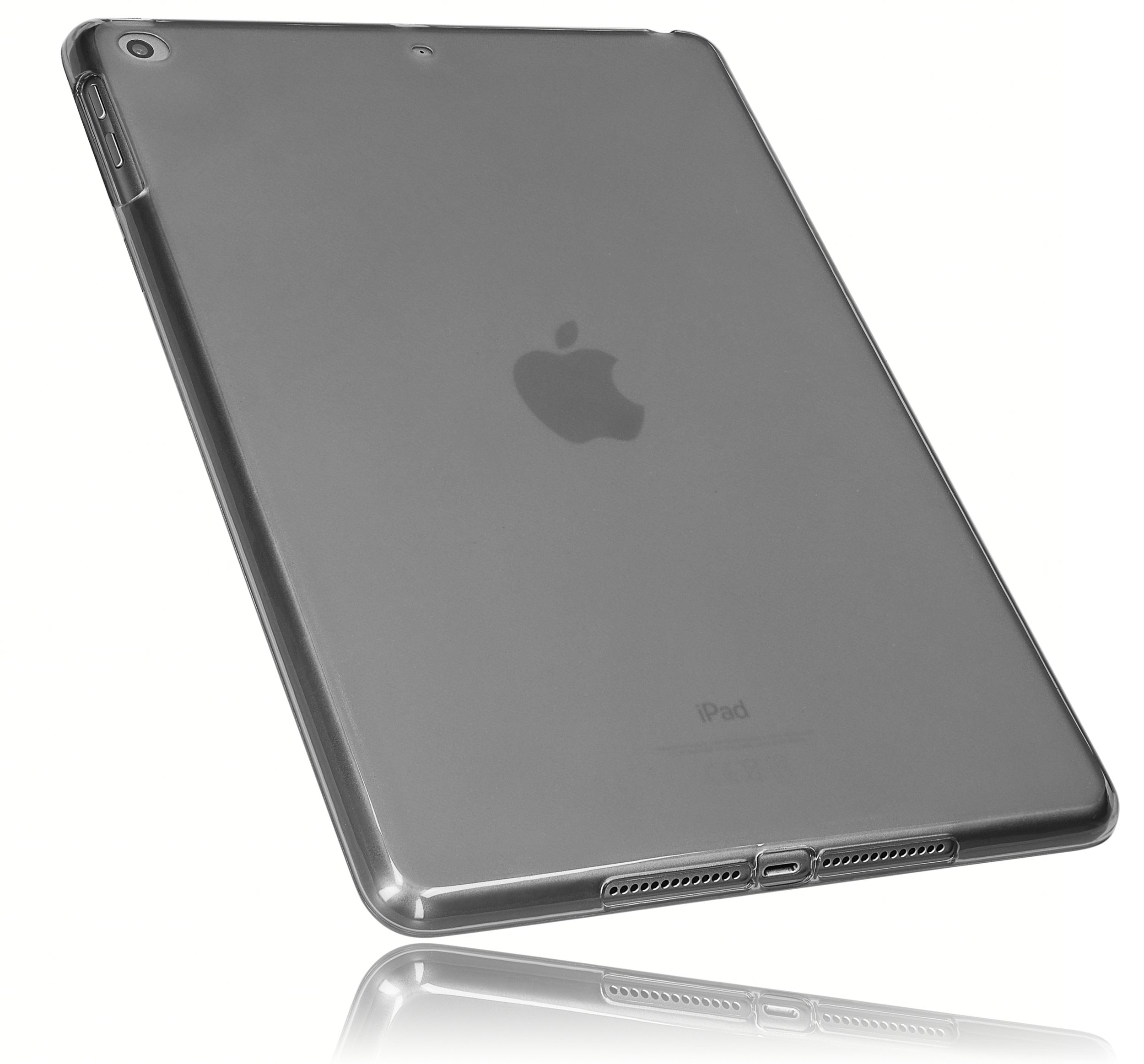 mumbi Case Compatible with iPad 9.7 Inch (2017/2018) Clear Black