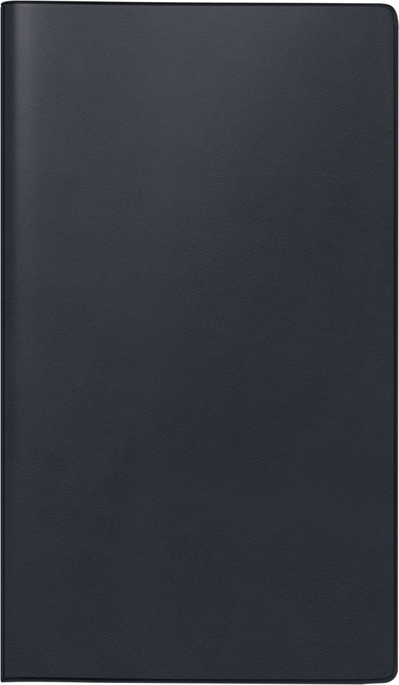 BRUNNEN Weekly calendar model 755 2024, Desk Planner, 2 pages = 1 week landscape, sheet size 8.7 x 15.3 cm, black