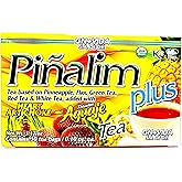 Pinalim Plus Tea Enhanced with Aguaje Peruano and Artichoke Heart la formula Original de Pinalim Mas Aguaje y Corazon de Alcachofa Mas Fuerte Healthy Cleansing Formula, Caffeine Free | 30 Ct.