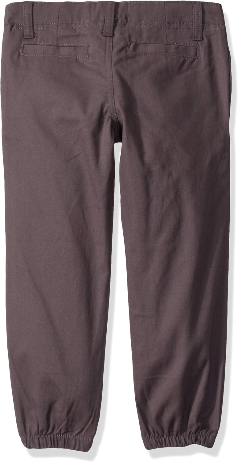 boys twill jogger pants