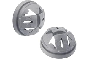 ISPINNER 20pcs 3/8 Inch Trade Size Non-Metallic Button Push-in Cable Connectors, Fits for 1/2 Inch Knockouts