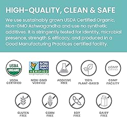 Himalaya Organic Ashwagandha, 90 Day Supply, Herbal