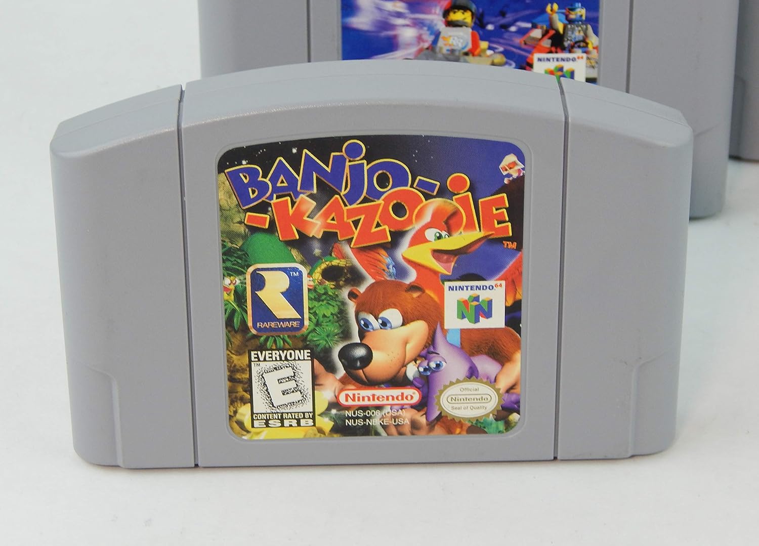N64 System with Controller, Hookups, and Super Mario 64: Video Games