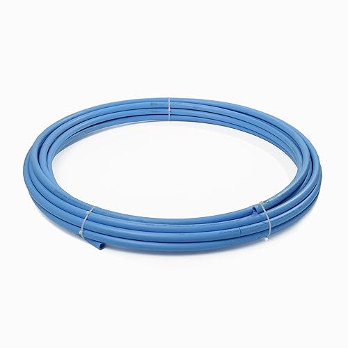 Blue MDPE Pipe Cold Water Polypipe 20mm x 25mtr Free Delivery