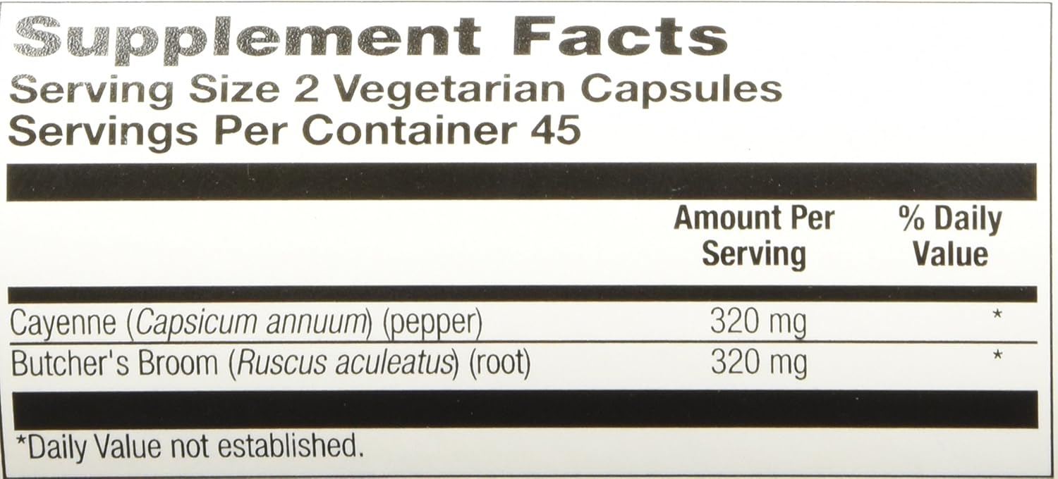 Solaray Cool Cayenne Alpha Fitness Supplements