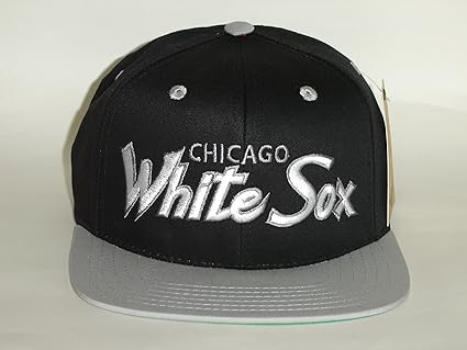 retro white sox hat