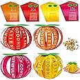 AgincBerry Bible Fruit Craft Kits - 28 Set DIY Bible Accent Fruitage of the Spirit Fruit Strip Craft Kit for Kid Fall DIY Fruit Bible Craft Kit Sunday School Church Craft for Thanksgiving Home Project