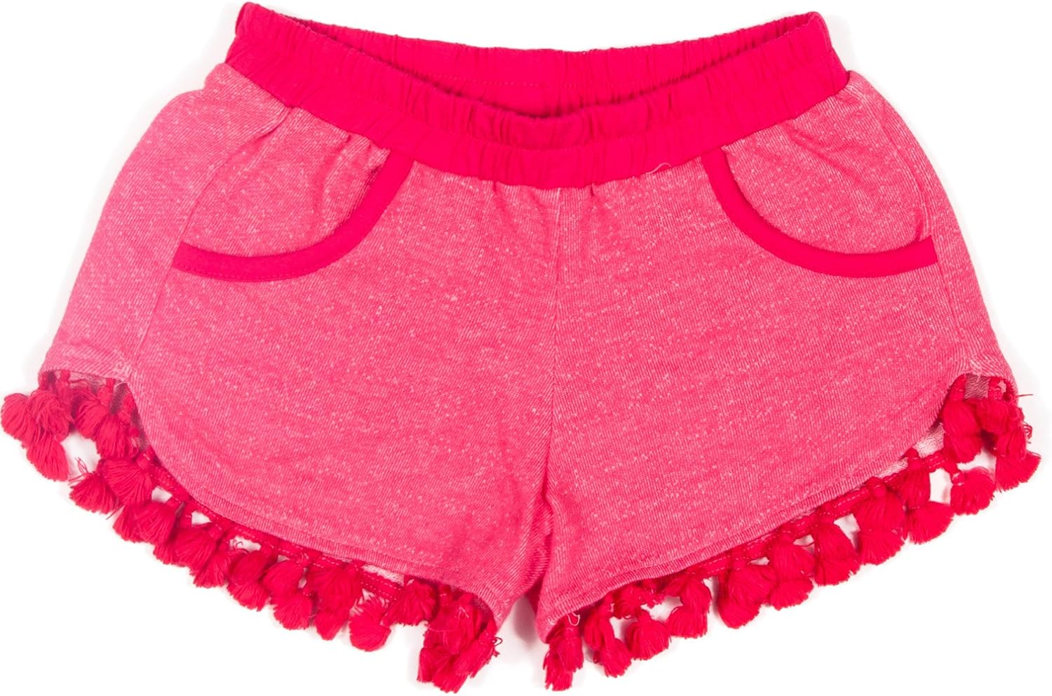 pink tassel shorts