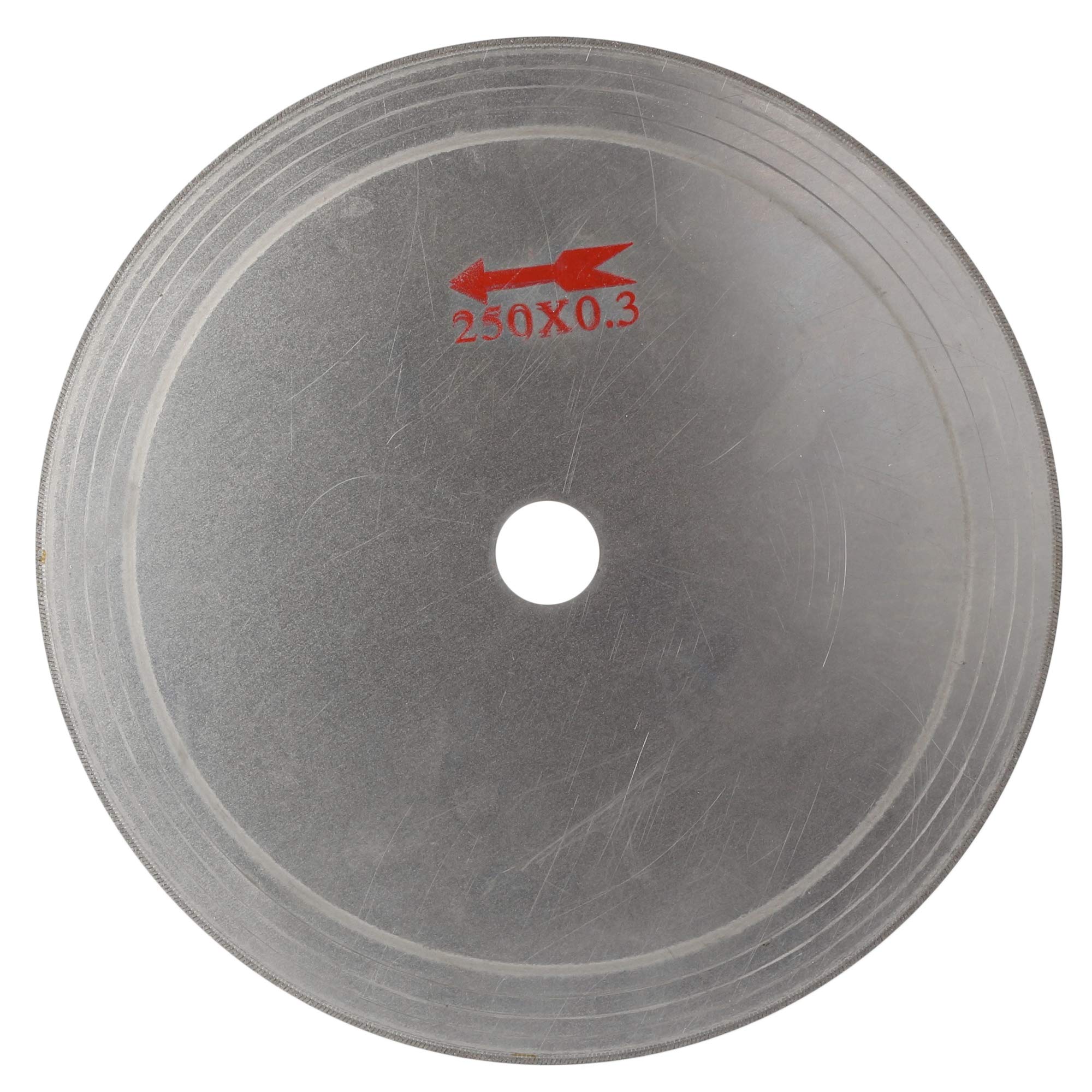 Photo 1 of 10" inch Diamond Lapidary Saw Blade Ultra-Thin Rim 0.55mm Cutting Disc Jewelry Tools for Stone