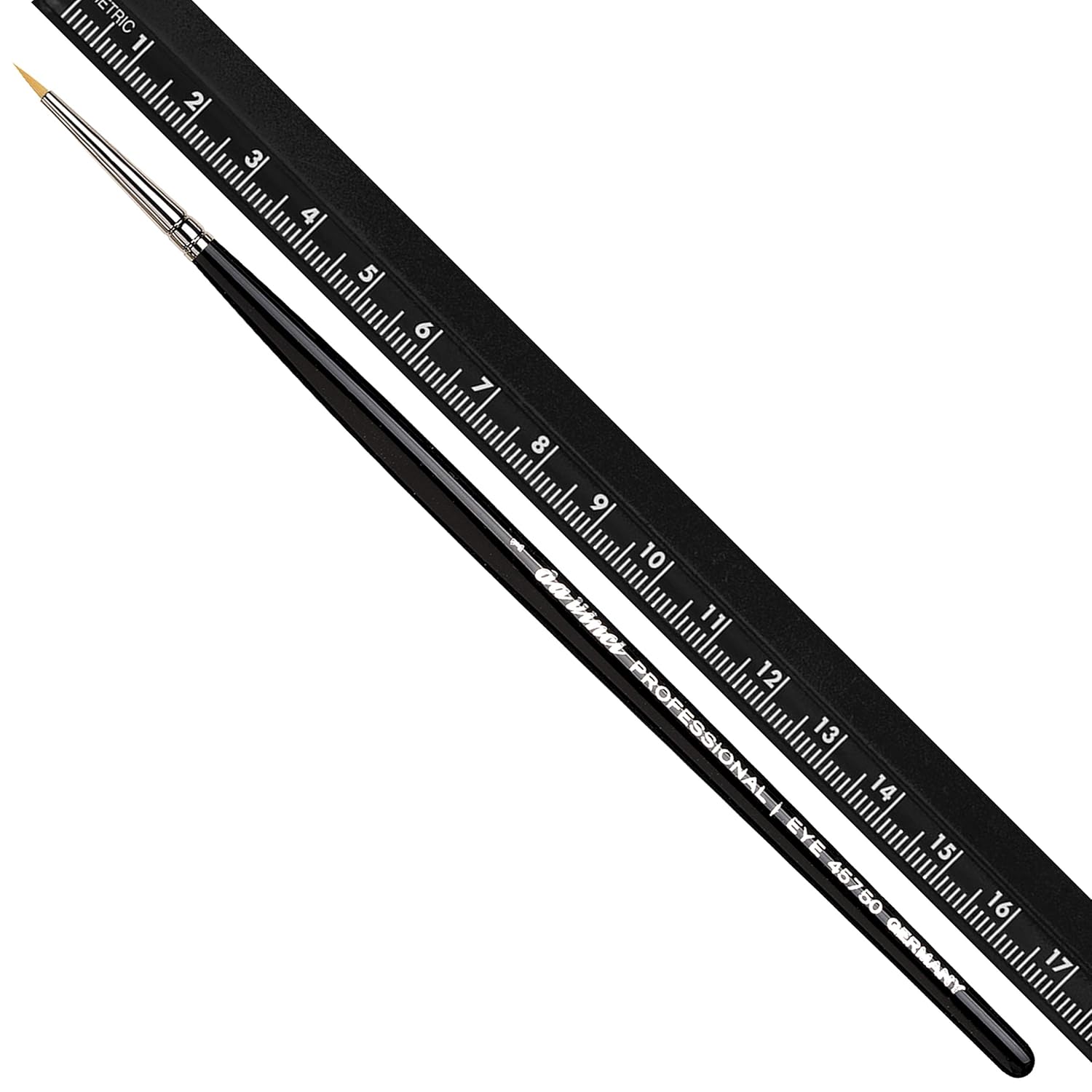 da Vinci Cosmetics Professional Series 45750 - Eyeliner Brush, Pointed Round, Fine Synthetic Fibers - For precise application of Kohl Kajal, humid powder, liquid eyeliner and gel eyeliner: Beauty