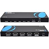 Orei UltraHD 4K @ 60 Hz 1 X 4 HDMI Splitter 1 in 4 Out 4 Port 4: 8-Bit - HDMI 2.0, HDCP 2.0, 18 Gbps, EDID, Duplicate / Mirro