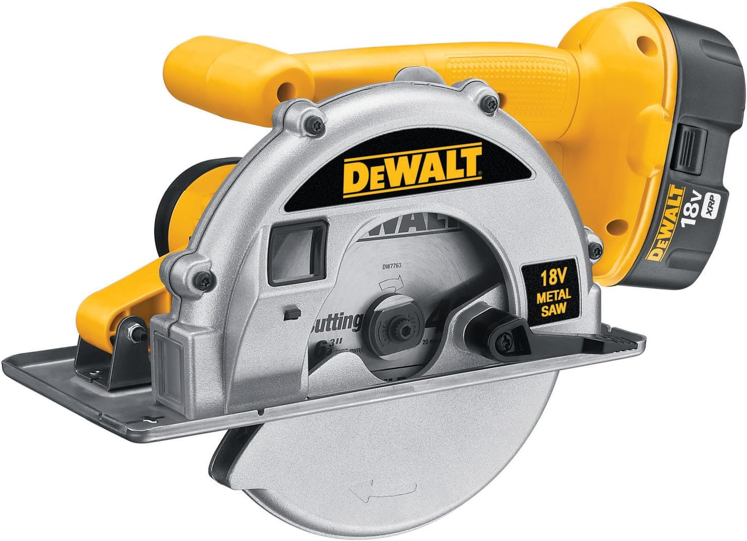 DEWALT DW934K2 63/4Inch 18Volt Cordless Metal Cutting Circular Saw