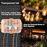 Restmo Large Outdoor Electrical Box with Transparent Lid IP54 Weatherproof view 7