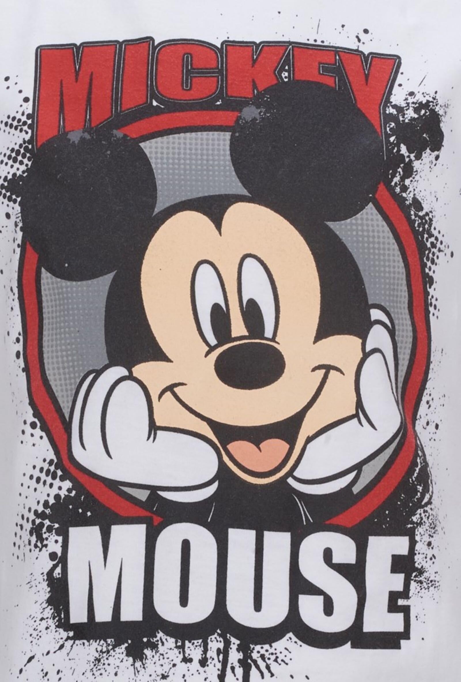 Disney Mickey Mouse 3 Pack T-Shirts Infant to Big Kid Sizes (18 Months - 18-20)