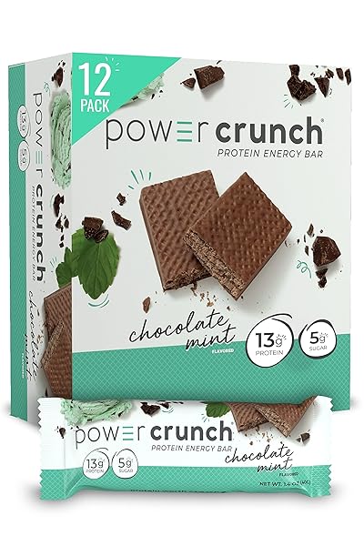 POWER CRUNCH PROTEIN WAFER BARS, HIGH PROTEIN SNACKS...
