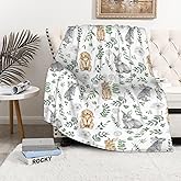Rabbit Throw Blanket is Super Soft and Warm,The Lightweight Flannel Blanket is for All-Season Use,A Great Choice for Gifts 40"x30"for Pet