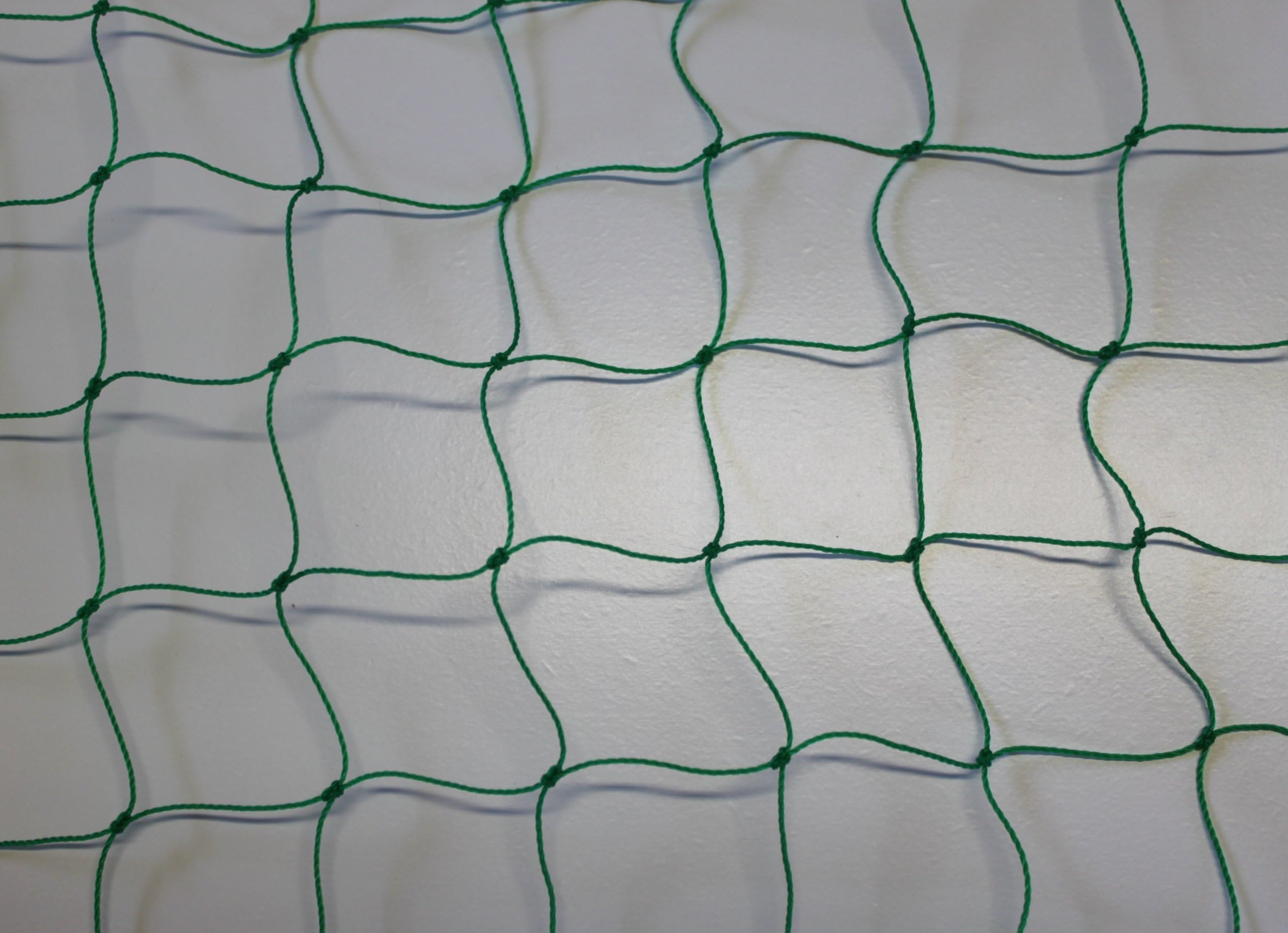 Cat Protection Net for Balcony, 5 cm Mesh, 1.2 mm Thick, 5.00 m Wide, Green
