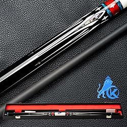 KONLLEN Carbon Fiber Turquoise Inlay Pool Cue Stick