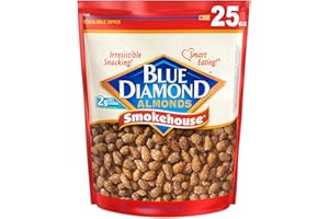 Blue Diamond Almonds, Smokehouse, 25 Ounce