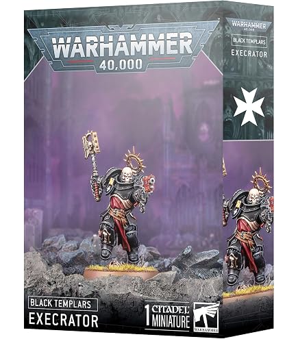 Warhammer 40 000 - Darnath Lysander - Poings Impériaux - Armure Terminator - Marteau Tonnerre - Kit Plastique 50mm