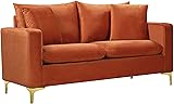 Meridian Furniture 633Cognac-L Naomi Collection