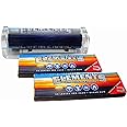 Elements 79mm Cigarette Rolling Machine + 2 Packs of Elements Ultra Thin Rice 1¼ Rolling Papers