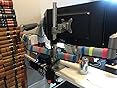 Amazon.com: TechOrbits Triple Monitor Mount - Universal Desk Mount Arms ...