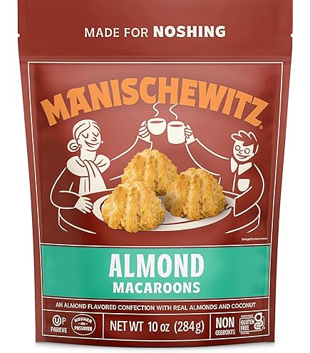 Amazon.com: Manischewitz Chocolate Chip Macaroons, 10oz Resealable
