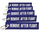 Rotary13B1 Remove After Flight Keychain - 5pcs - Blue