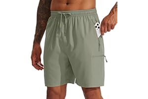 Willit Men's Hiking Cargo Shorts Quick Dry Golf Athletic Shorts 7" Lightweight Summer Shorts with Pockets